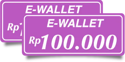 1000 E-Wallet OVO senilai Rp. 100.000
